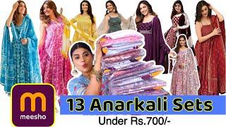 MEESHO - Huge* ANARKALI Sets || Daily wear, Festival wear, Official Wear || Must Have Anarkali