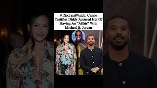Michael B. Jordan Dragged Into Diddy Scandal?! Cassie Reveals Shocking Allegation! #diddy #shorts