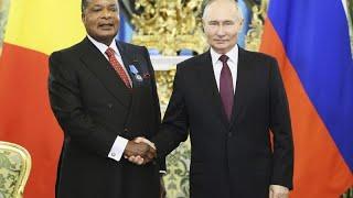 Russian, Congolese leaders hold talks in Moscow