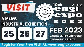 Visit Engiexpo Industrial Expo-Surat | 25 to 27 Feb 2023 | Engineering & Manufacturing Exhibition