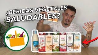 BEBIDAS VEGETALES MERCADONA para PERDER GRASA (De menos a más saludables)