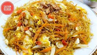 Cara Masak Bihun Goreng Sederhana Enak dan Tidak Menggumpal...