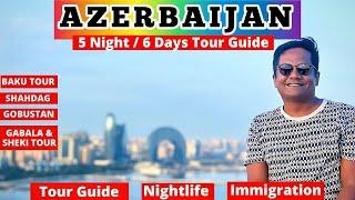 Azerbaijan Tour Guide | A-Z India to Baku Azerbaijan Plan, Tourist Places, Itinerary & BUDGET HINDI