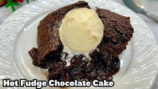 Hot Fudge Chocolate Cake I Chocolate Fudge Pudding Cake | My Recipes By R