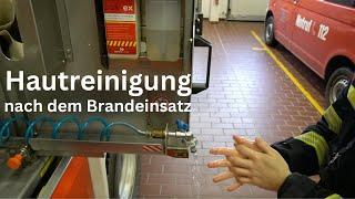 Effektive Hautreinigung nach dem Brandeinsatz | Einsatzstellenhygiene TEIL 2 | PAK EX