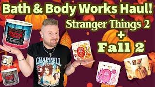 Candle Haul! Bath & Body Works - Stranger Things 2 + Fall 2