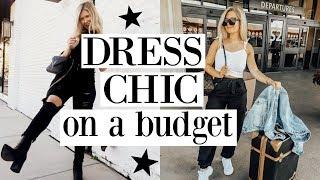 how to dress chic on a budget | outfit essentials + discount designer haul