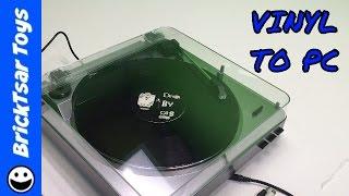 HAUL Audio Technica Vinyl to PC Belt Drive Turntable Installed by Dummy