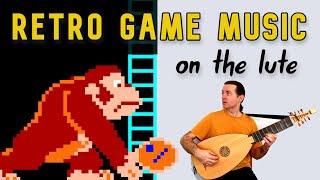 Retro game music with a baroque twist - played on the lute by Chris Hirst