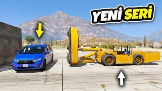 ️Dev Kesici Arabası Sevilen Minivan Arabaları Parçalıyor️GTA 5