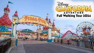 Pixar Pier | Disney California Adventure Walkthrough - Spring [2024]