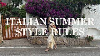 4 Easy Italian Style Tips Everyone Can Use For Summer