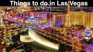 Top things to do in Las Vegas on a Budget! 2024