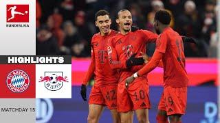 Bayern München - RB Leipzig | 5:1 | Zusammenfassung | Bundesliga 2024-25 | bayern leipzig