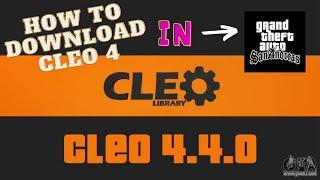 How to download Cleo 4 for GTA SanAndreas | latest 2021 | T-Rex