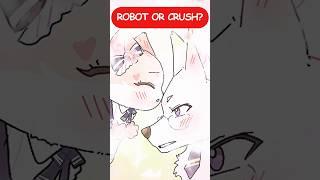 Robot or Crush? #Akixin #cat #animation