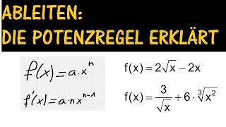 ABLEITEN: DIE POTENZREGEL ERKLÄRT