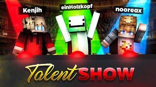 GRÖßTE Minecraft TALENTSHOW Deutschlands (mit ein Holzkopf, nooreax)