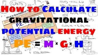 How to Calculate Gravitational Potential Energy