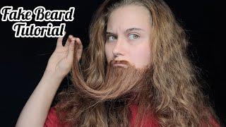 How to Make a Fake Beard | Tutorial on How to Apply a Fake Beard.