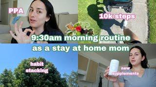 SUMMER MORNING ROUTINE 2024 SAHM Getting back into Health + Wellness!