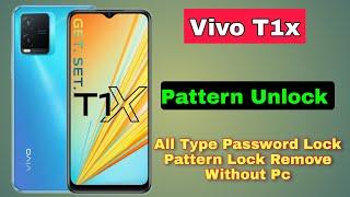 Vivo T1X Hard Reset And Pattern Remove | Vivo T1x Ka Lock Kaise Tode Without Pc & Frp Bypass