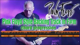 Pink Floyd Style Backing Track F# minor