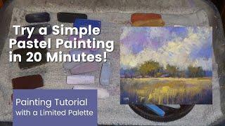 Try a Simple Pastel Painting in 20 Minutes. It's Playtime!