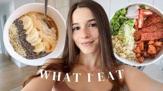 What I Eat in a Day plant-based // supporting healthy hormones!