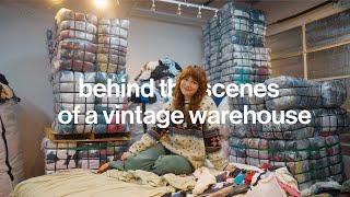 Vintage Warehouse Tour | Explore Thousands of Pounds of Vintage