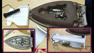 How to repair electric iron thermostat handle change Electric iron complete repairing in urdu/hindi