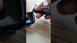 Inserting straps in t500 smart watch