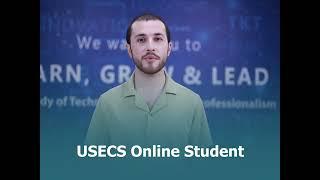 Ubaid's USECS Success Story | From Online Learning to Achievement at USECS | Usecs.online