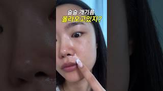 10초만에 개기름피부 뽀송하게 만드는 법