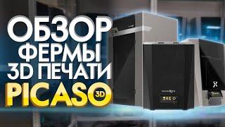 3D принтеры PICASO 3D Designer X | Автоматизация 3D печати | FDM Ферма | Аддитивные технологии