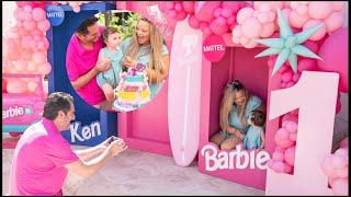 MALIBU BARBIE'S FIRST BIRTHDAY PARTY!