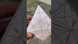 Add me to your collection  #craft #deltoide #papercraft #sacredgeometry #diy