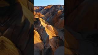 Unreal Rainbow Mountains! #travel #shorts #nature