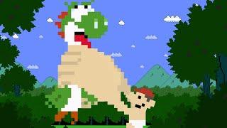 Yoshi vs Mario baby