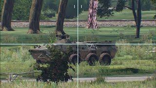 Российские броневзводы спасаются от элитных украинских противотанковых сил - Arma 3