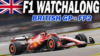  F1 Watchalong - BRITISH GP - FP2 - with Commentary & Timings