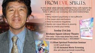 How to Protect from evil spirits - Happy Science seminar with Tetsu