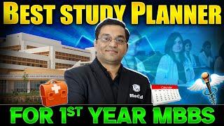 BEST *STUDY STRATEGY* For MBBS 1st Year  | MBBS Strategy, Tips & Guidance By Dr. Rajesh