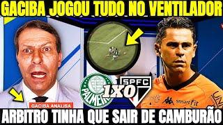 EX ARBITRO GACIBA JOGOU TUDO NO VENTILADOR "ELE TINHA Q SAIR DE CAMBURÃO" SPFC FOI ASSALTADO AO VIVO