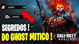 SEGREDOS DO GHOST MITICO NO CALL OF DUTY MOBILE !