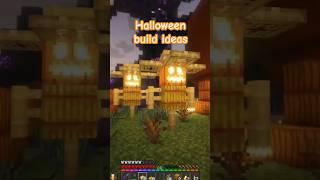 Decorate your Minecraft world in just 1 minute for this Halloween! #minecraft