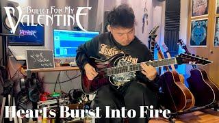 Bullet For My Valentine’s Hearts Burst Into Fire Guitar Cover By Phone Kyaw Aung