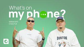 Rapper Maberrant, DJ CrazyTuk  нарын утсыг хамтдаа ухацгаая | What’s on my phone | S7 E2 | Unitel