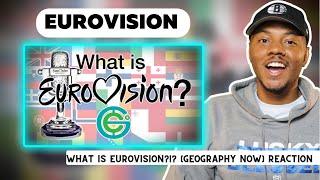 AMERICAN Reacts To What is EUROVISION? (Geography Now!) | Dar The Traveler