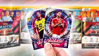 2 ENERGY CARDS!!! | Topps MATCH ATTAX 2023/24 | All 4 BOOSTER TINS!! (Artists of the Game LE's!)